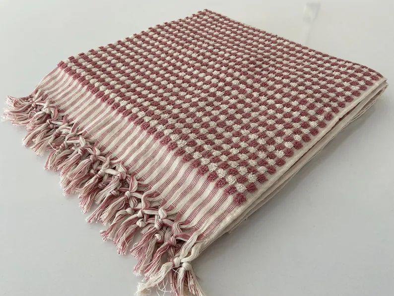 KARATEZGAH DOKUMASI EL VE YÜZ HAVLUSU 9